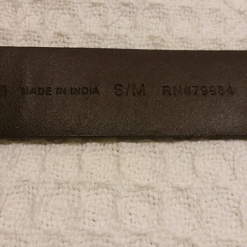Chico's Brown Leather Belt